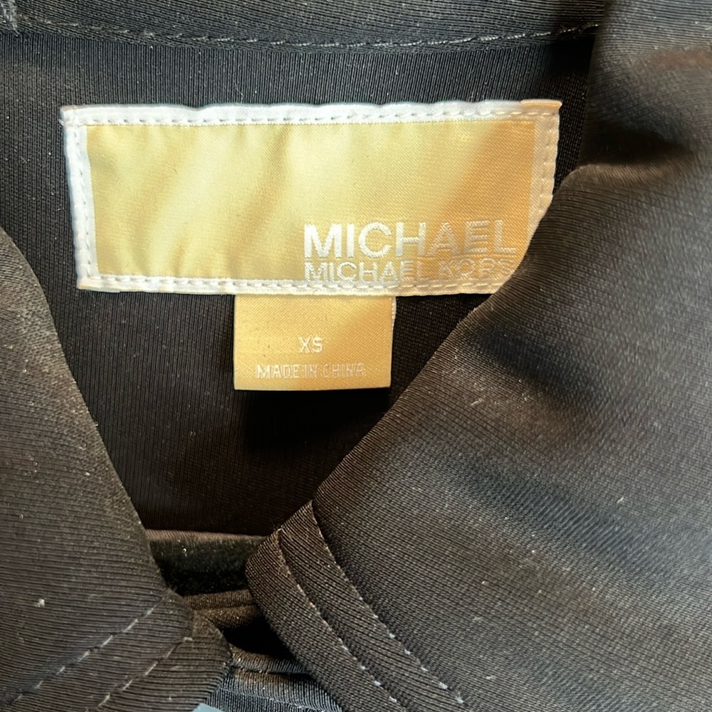 - Michael Michael Kors Black Trench Coat Size XS - Picture 8 of 16